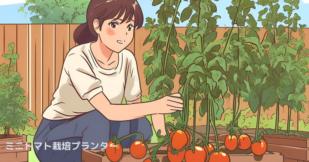 ミニトマト栽培プランター