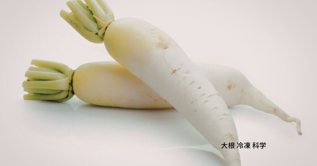 大根 冷凍 科学
