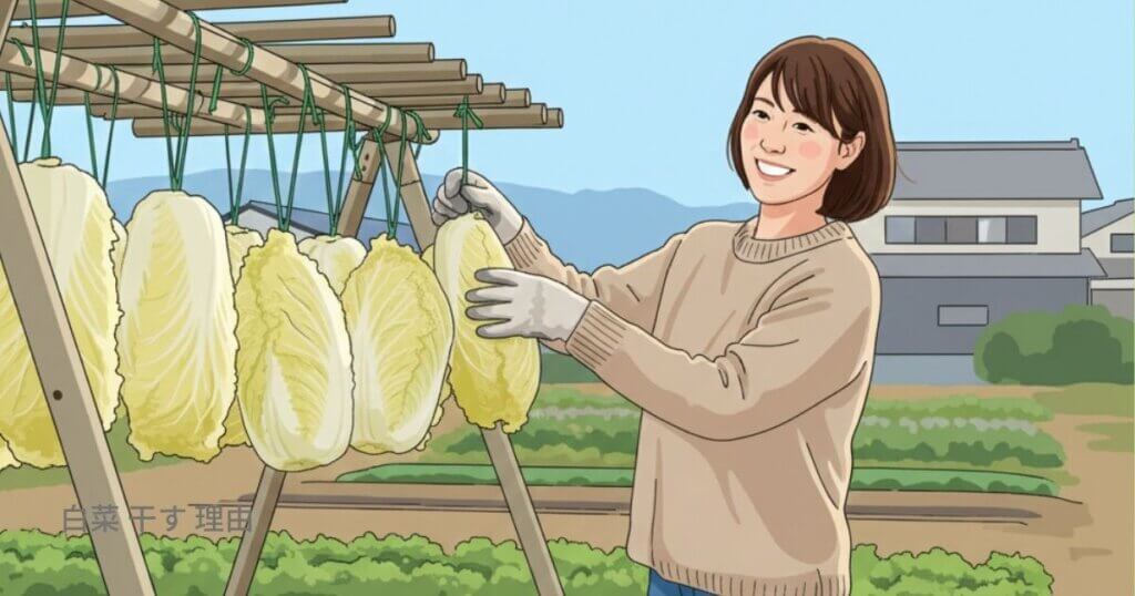 白菜 干す 理由
